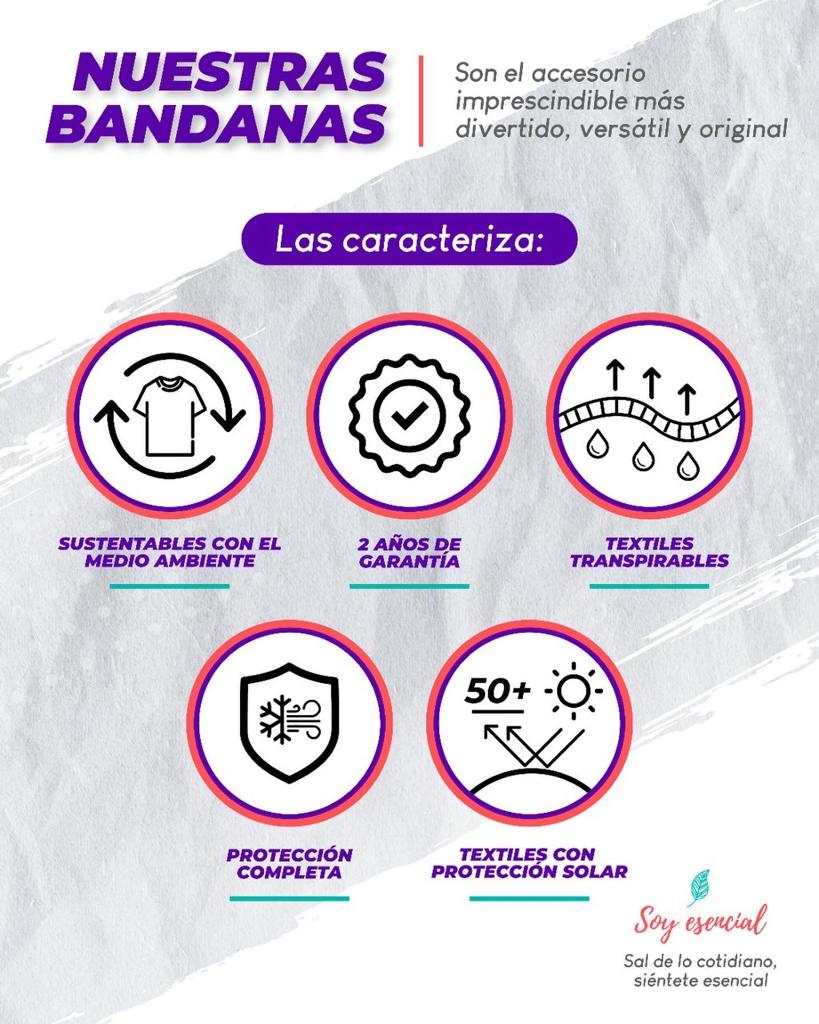 Lo que caracteriza a nuestras bandanas