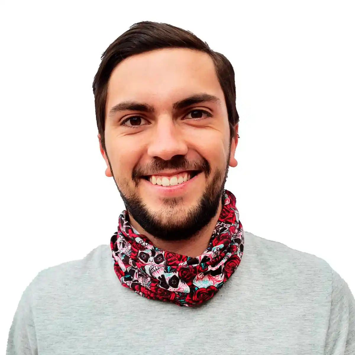 Bandanas de microfibra - Modelo calaca rosa