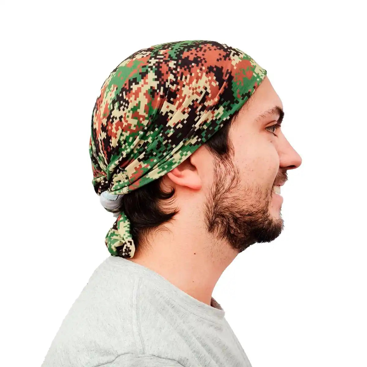 Bandanas de microfibra - Modelo camuflado selva